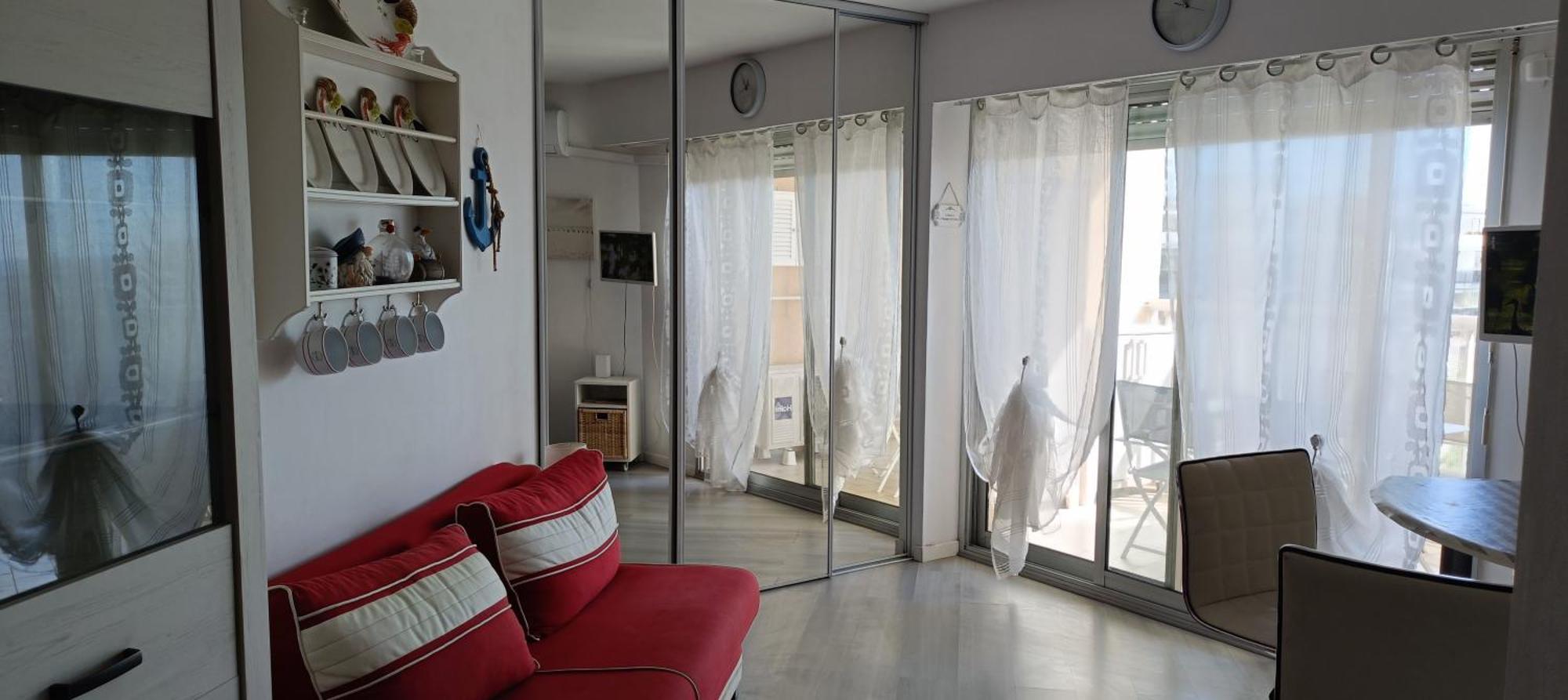 Charmant Studio A Cros De Cagnes 外观 照片